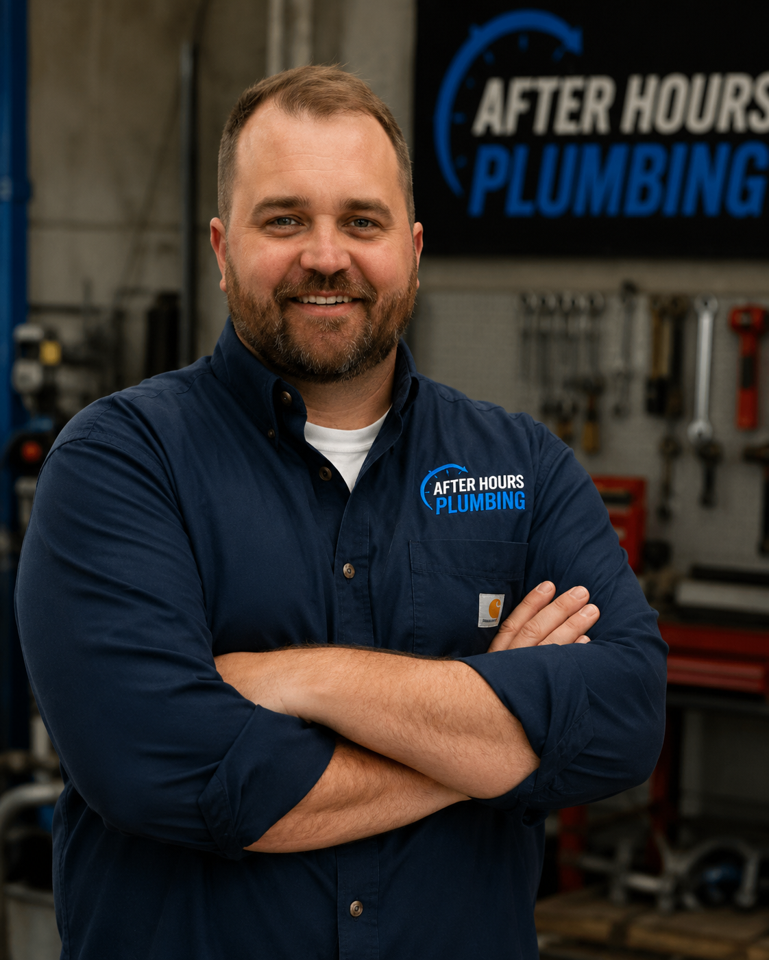 Dillon Thacker, owner and Master Plumber at After Hours Plumbing